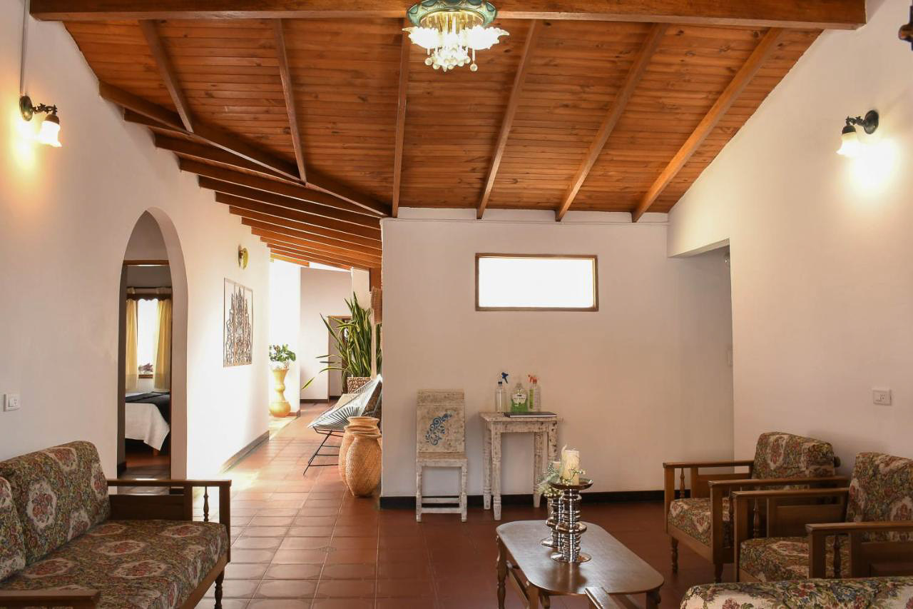 The main living space of La Casa de Ana.